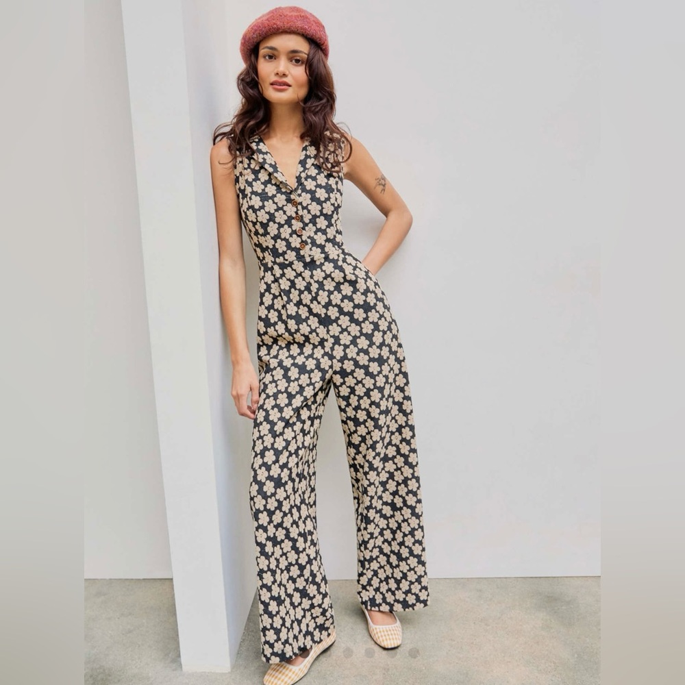 Floral Jumpsuit